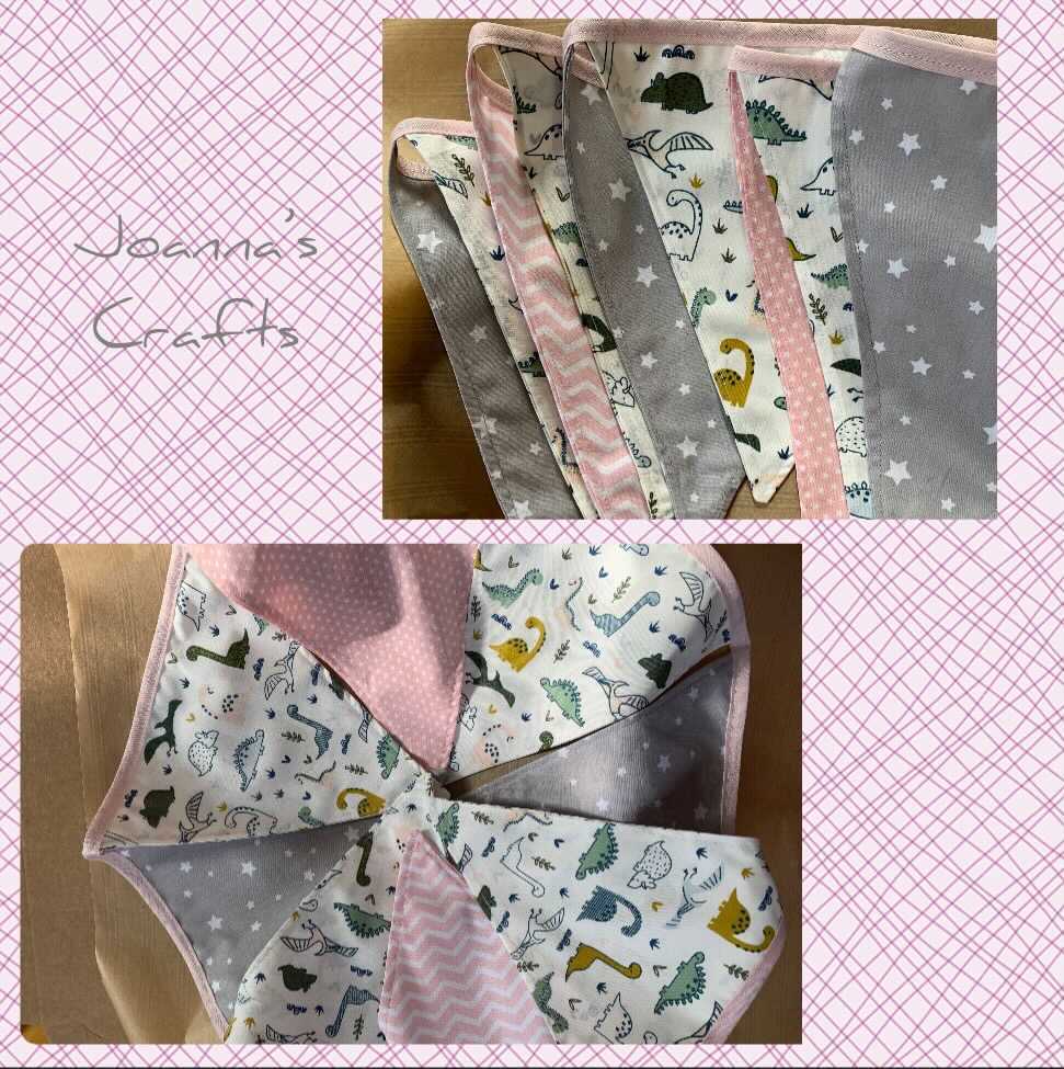 Υφασμάτινα Σημαιάκια Γιρλάντα