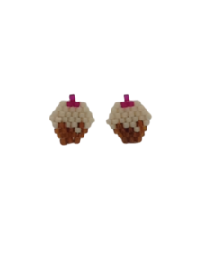 Μικρά σκουλαρίκια Cupcakes