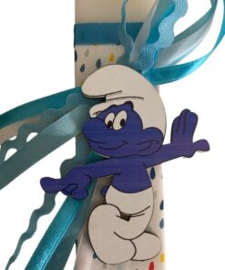 λαμπάδα στρουμφάκι