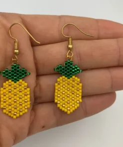 σκουλαρίκια ανανάς