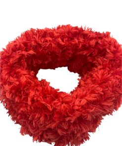 πλεκτός γούνινος λαιμός