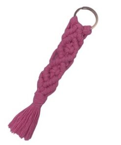 μακραμέ μπρελόκ