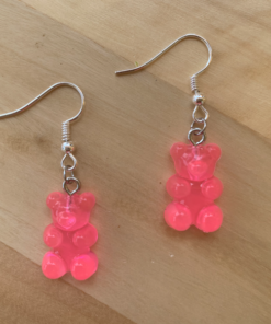 αρκουδάκια transparent ροζ