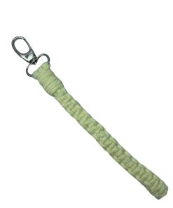 μακραμέ μπρελόκ μεγάλο κίτρινο