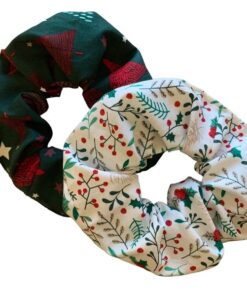 scrunchies έλατα & γκι