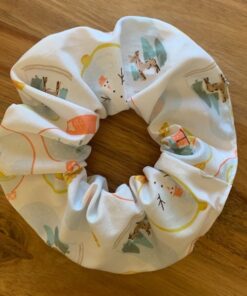 scrunchies χιονάνθρωπος