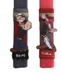 λαμπάδες Ποπάι & Ολιβ