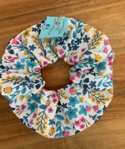 Scrunchie XL Λουλούδια του Καλοκαιριού