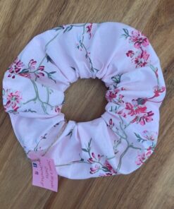 Scrunchie XL Ροζ Φλοράλ