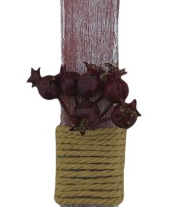 λαμπάδα κόκκινα λουλούδια