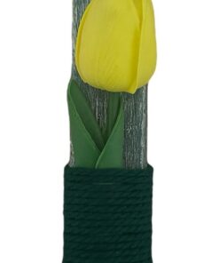 λαμπάδα τουλίπα κίτρινη