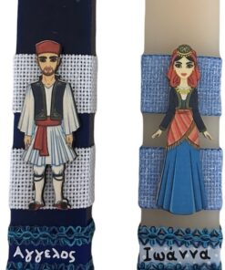 λαμπάδες παραδοσιακές στολές