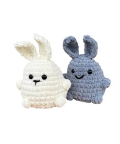 κουνελάκια γκρι και εκρού