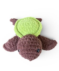 χελώνα πλεκτή amigurumi