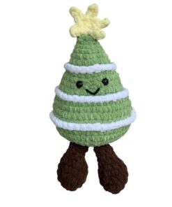 amigurumi χριστουγεννιάτικο δέντρο