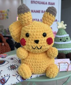 πλεκτό amigurumi pikachu