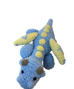 πλεκτό amigurumi δράκος