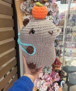 πλεκτό capybara amigurumi