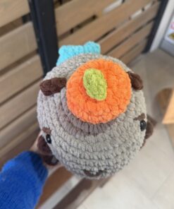 πλεκτό capybara amigurumi