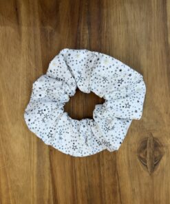 Silver stars - white
